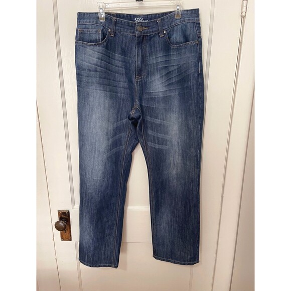 Flag & Anthem Men's Relaxed Straight Fit Jeans Size 38 x 30 - Picture 1 of 8